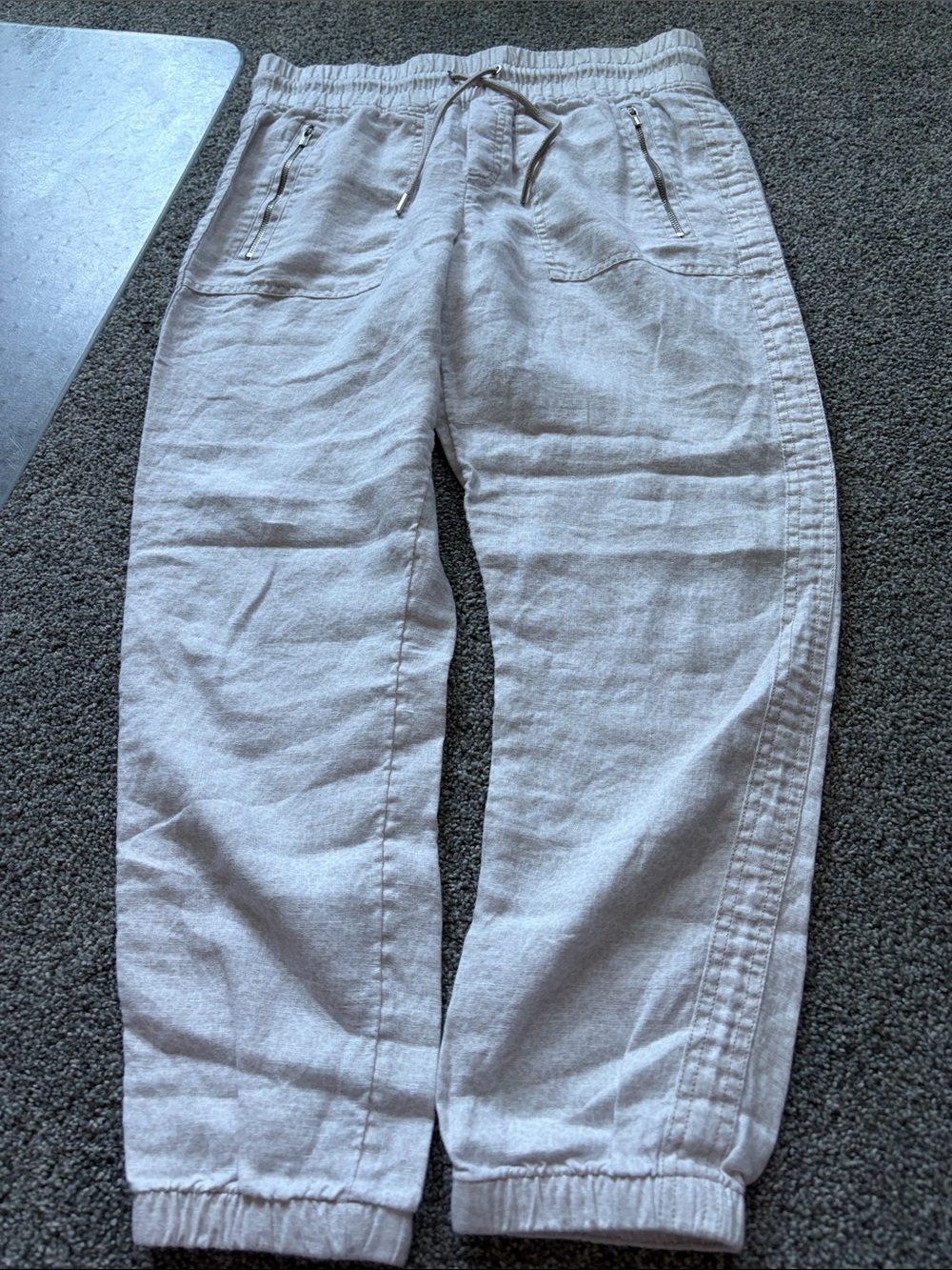 Athleta linen joggers